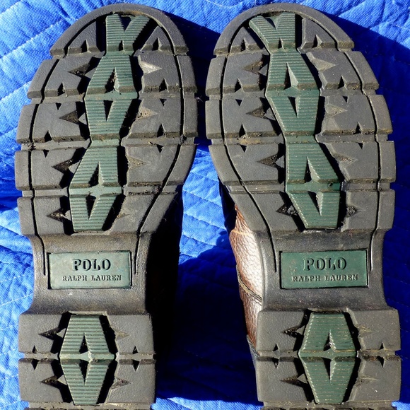 Men's Ralph Lauren Polo Dover III Brown Boots - Picture 5 of 7